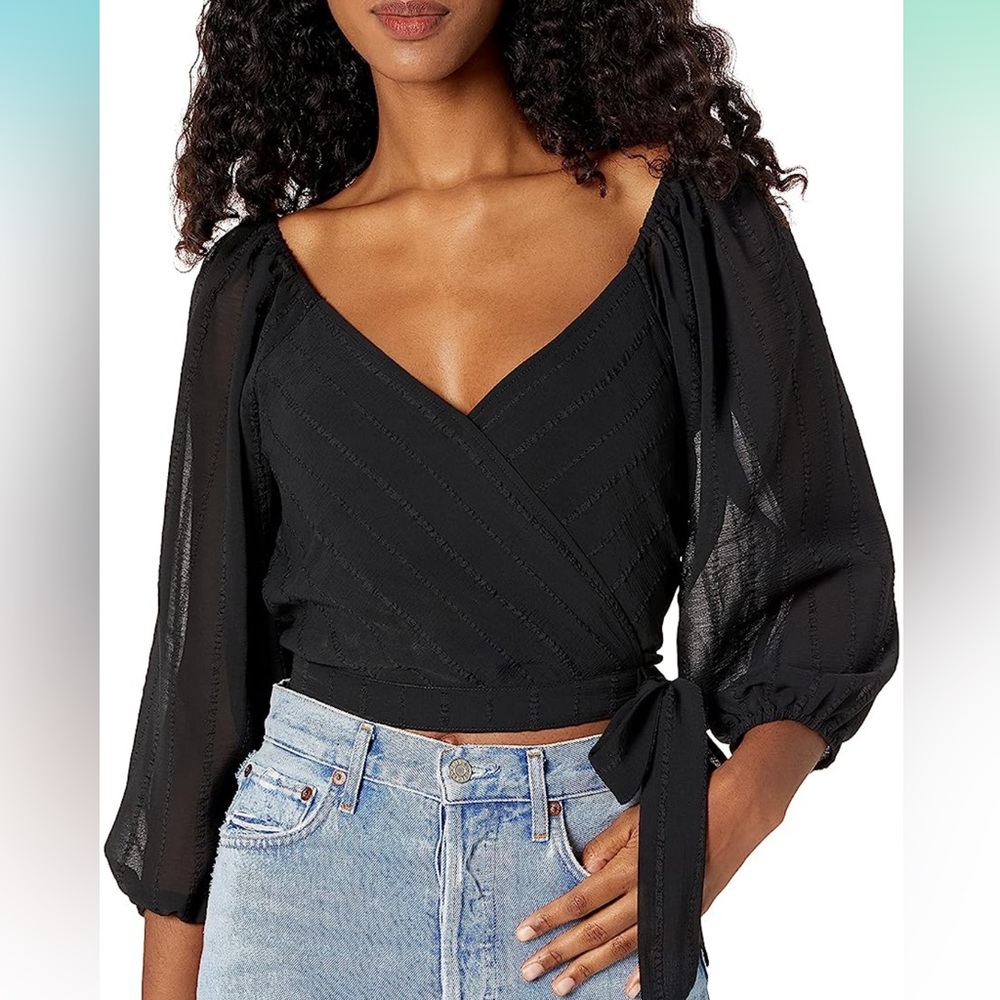 BCBGeneration black blouse.